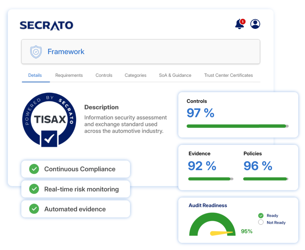 TISAX-Konformität in Secrato